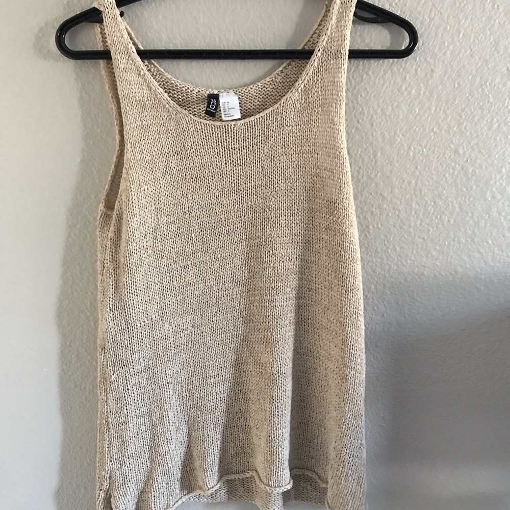 Tan tank top